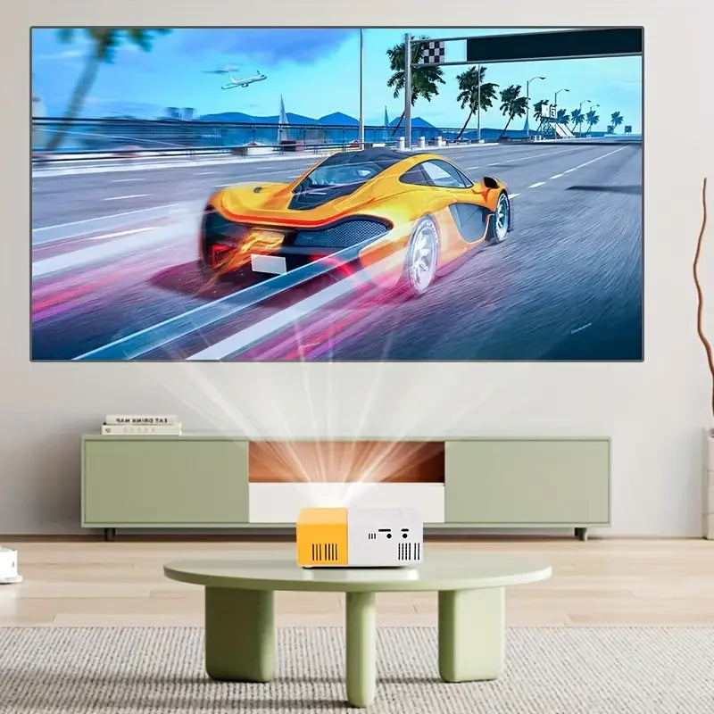 HomeFyZy BeamBox Mini Projector™- LED Mini Home Theater Projector
