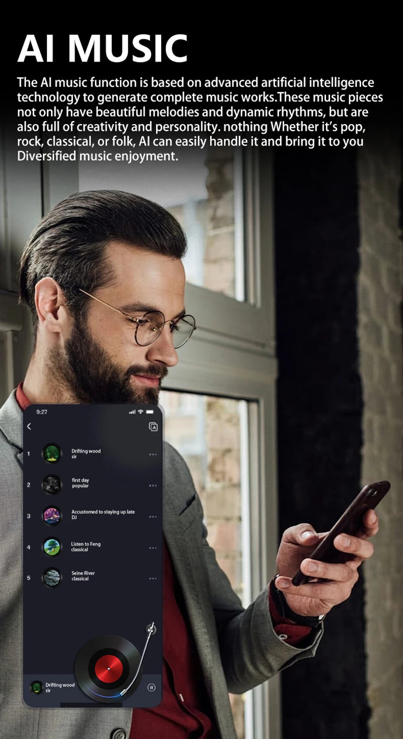 Xiaomi HY-C8 Smart Glasses - AI Intelligent Translation Wireless Bluetooth