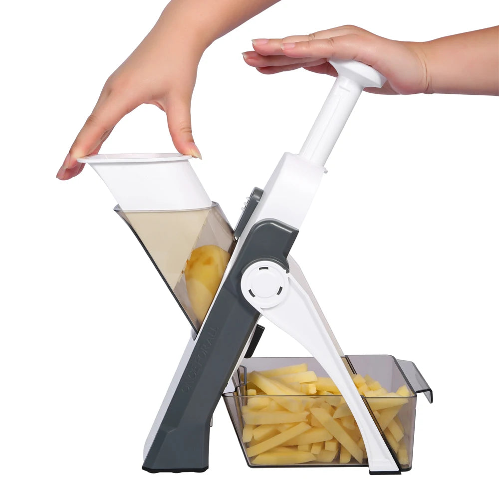 HomeFyzy SlicePro™ – Adjustable Mandoline Food Slicer