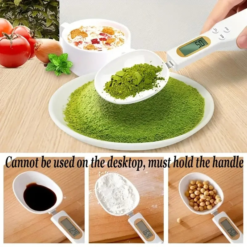 HomeFyZy SpoonScale™ Electronic Kitchen Scale, LCD Digital Measuring