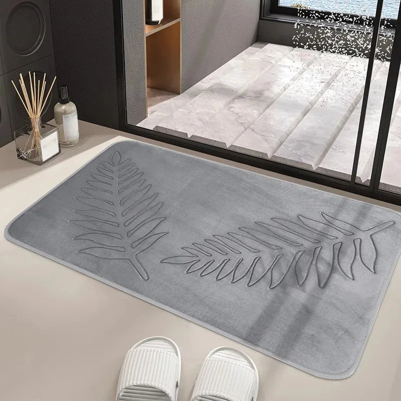 HomeFyZy SoftGrip Bath Rug™- Fashion Bath Rug Soft Non-Slip Quick Dry Bath Mat