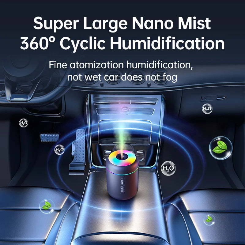 HomeFyZy MiniMist™ - 180ML Mini Air Humidifier USB Electric Aroma Diffuser Essential Oil Purifier