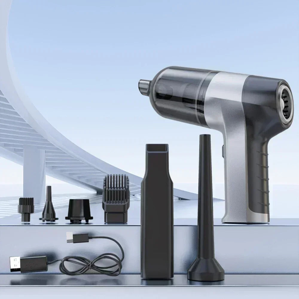 HomeFyZy CarClean™ - Vacuum Cleaner 4 in 1 Wireless Vacuum Cleaner Handheld Vacuum Pump