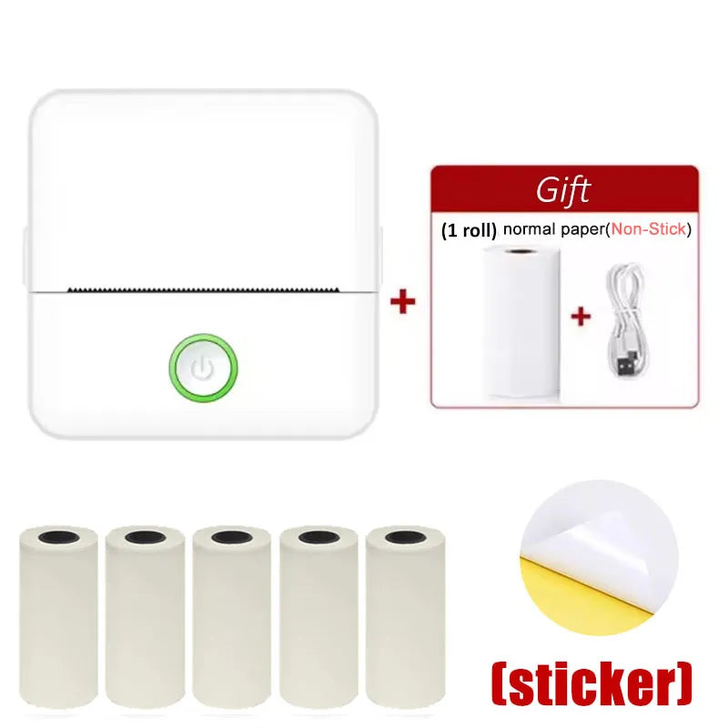 HomeFyZy Pocket Thermal Label Printer™ - Mini portable HD printer sticker label printer
