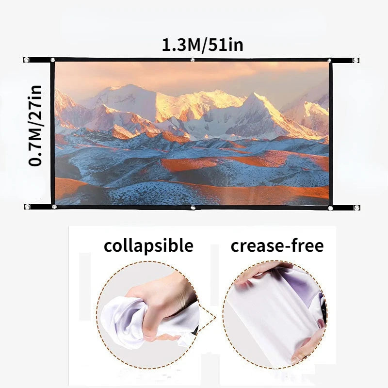 HomeFyZy BeamBox Mini Projector™- LED Mini Home Theater Projector
