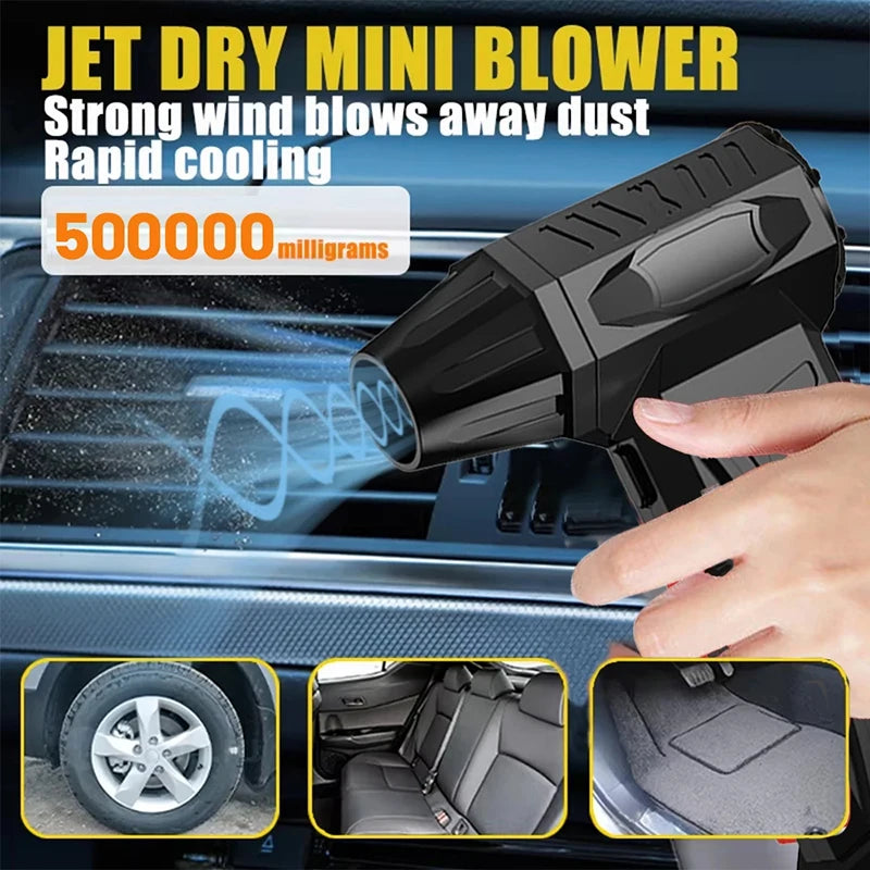 Xiaomi TurboJet™ - Super Violent Blower 800000RPM Brushless Turbo Jet Blower Dry 10000mAh Fast Charging Duct Fan Cleaning Tool