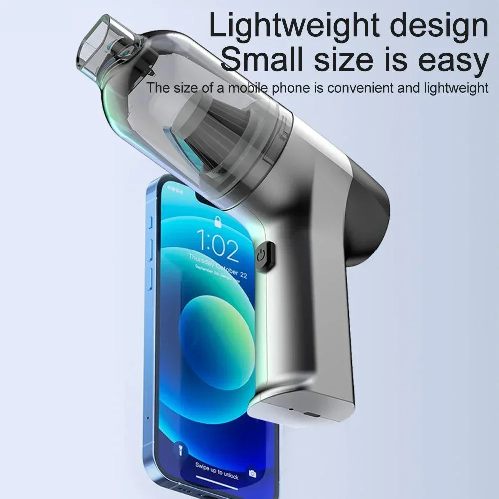HomeFyZy CarClean™ - Vacuum Cleaner 4 in 1 Wireless Vacuum Cleaner Handheld Vacuum Pump