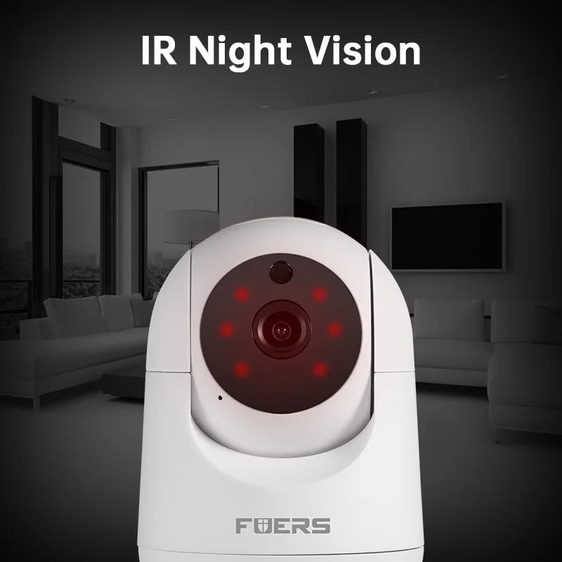 HomeFyZy UltraWatch™ - 4K 8MP IP Camera Tuya Smart Home Indoor WiFi Wireless Surveillance Camera Automatic Tracking CCTV Security Baby Monitor