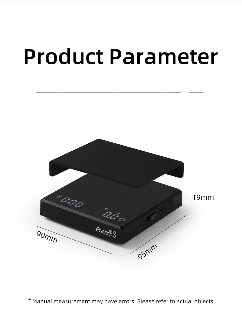 HomeFyzy BrewScale™ – Precision Coffee Scale