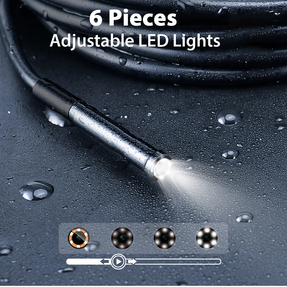 HomeFyZy Dual-Lens Endoscope Camera™ - 2MP Single/Dual Lens Endoscope Camera Mini Inspection Camera