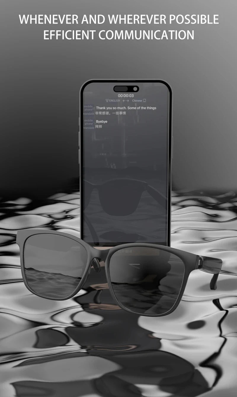 Xiaomi HY-C8 Smart Glasses - AI Intelligent Translation Wireless Bluetooth