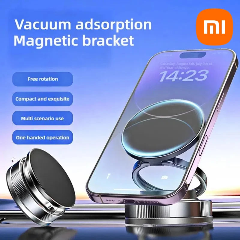 XIAOMI Car Magnetic Vacuum Adsorption Bracket - 360 Rotating Double Side Suction Cup Mobile Phone Holder