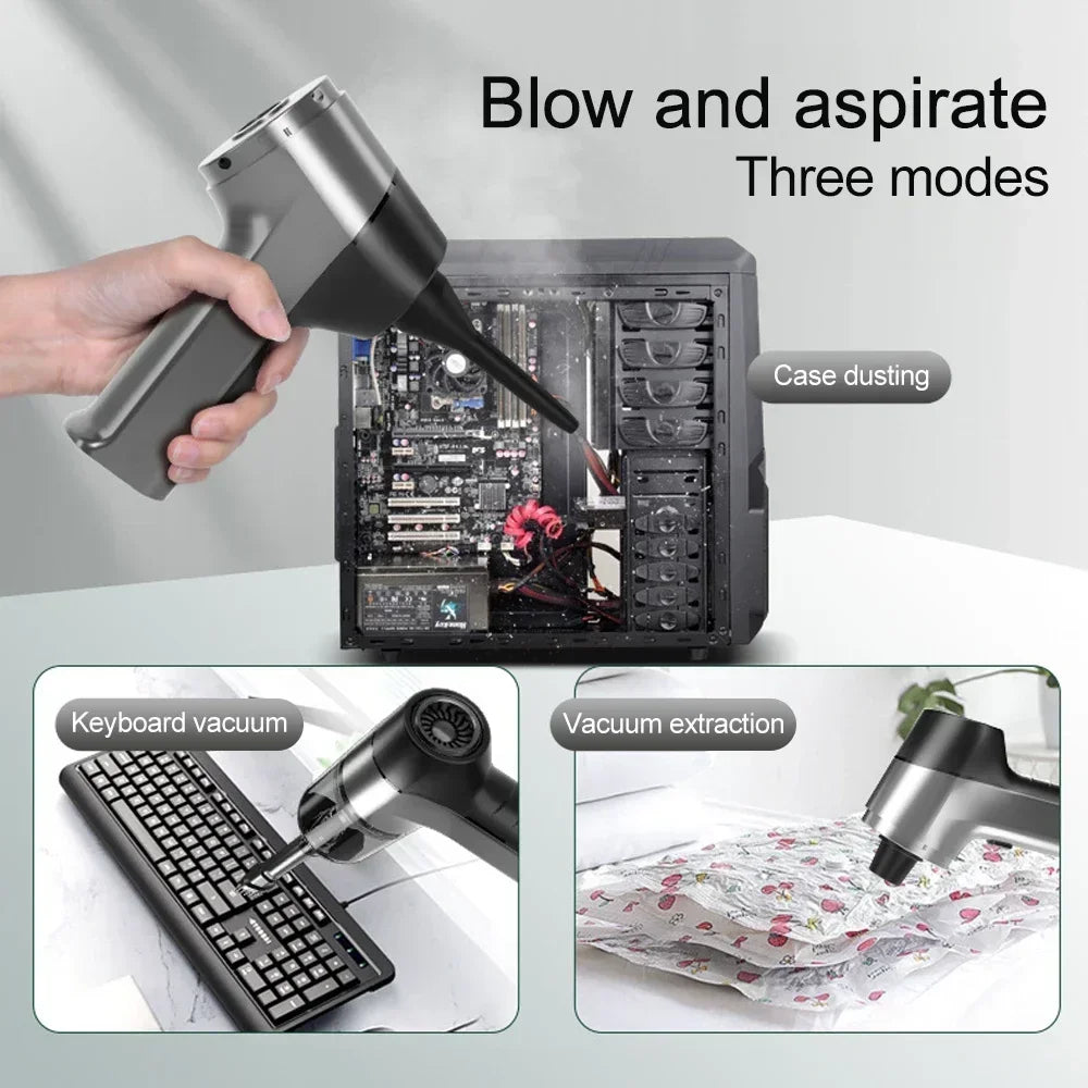 HomeFyZy CarClean™ - Vacuum Cleaner 4 in 1 Wireless Vacuum Cleaner Handheld Vacuum Pump