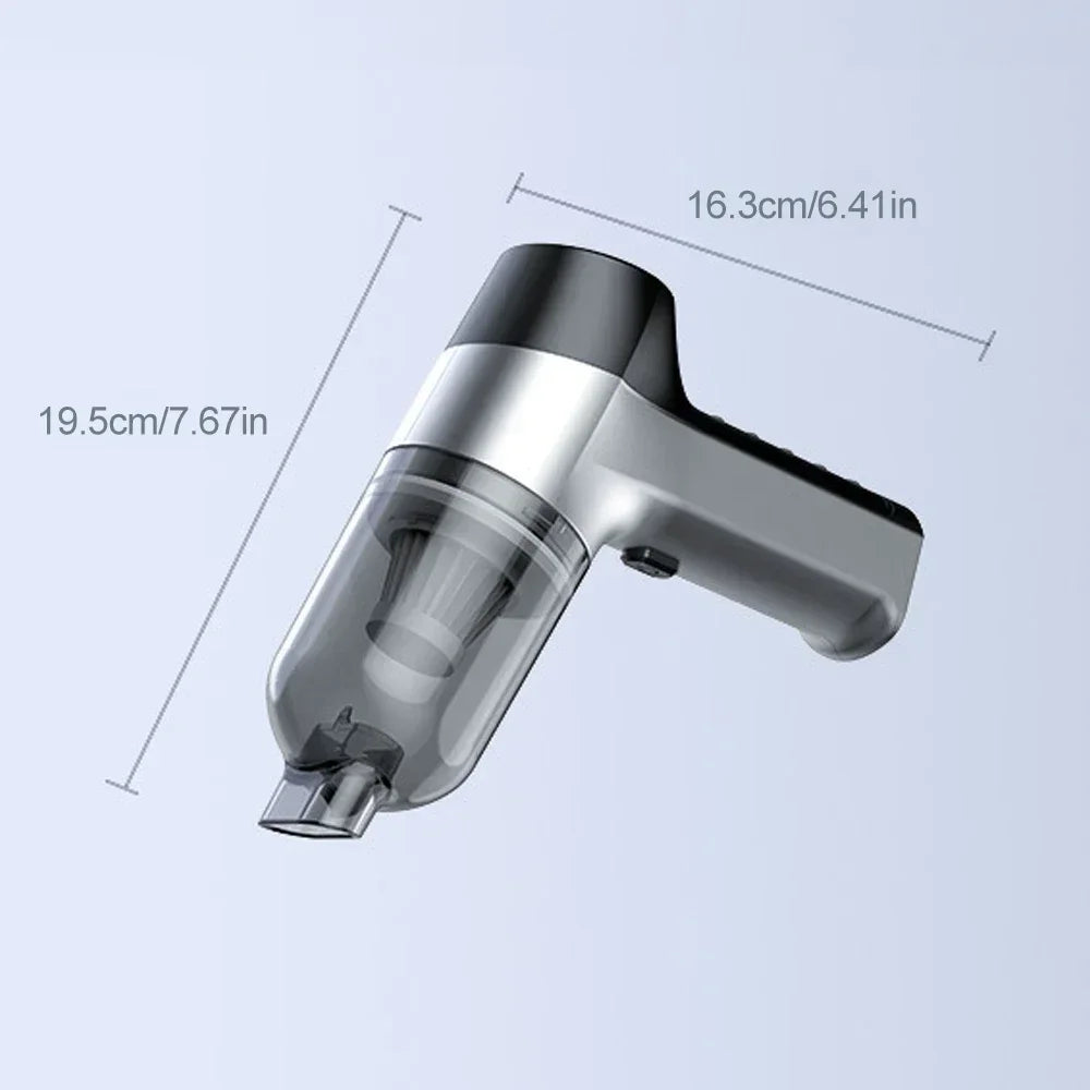 HomeFyZy CarClean™ - Vacuum Cleaner 4 in 1 Wireless Vacuum Cleaner Handheld Vacuum Pump