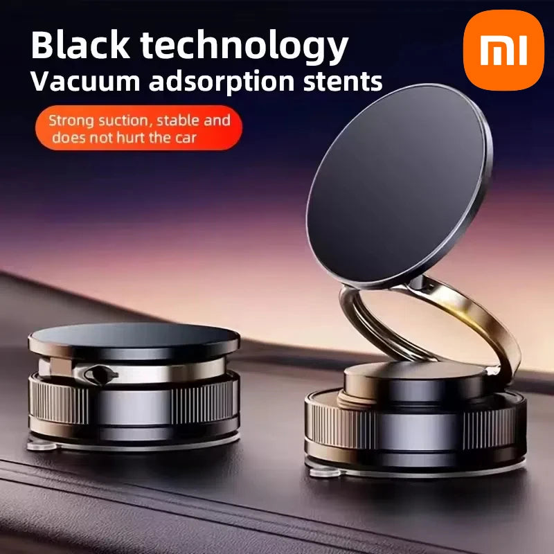 XIAOMI Car Magnetic Vacuum Adsorption Bracket - 360 Rotating Double Side Suction Cup Mobile Phone Holder