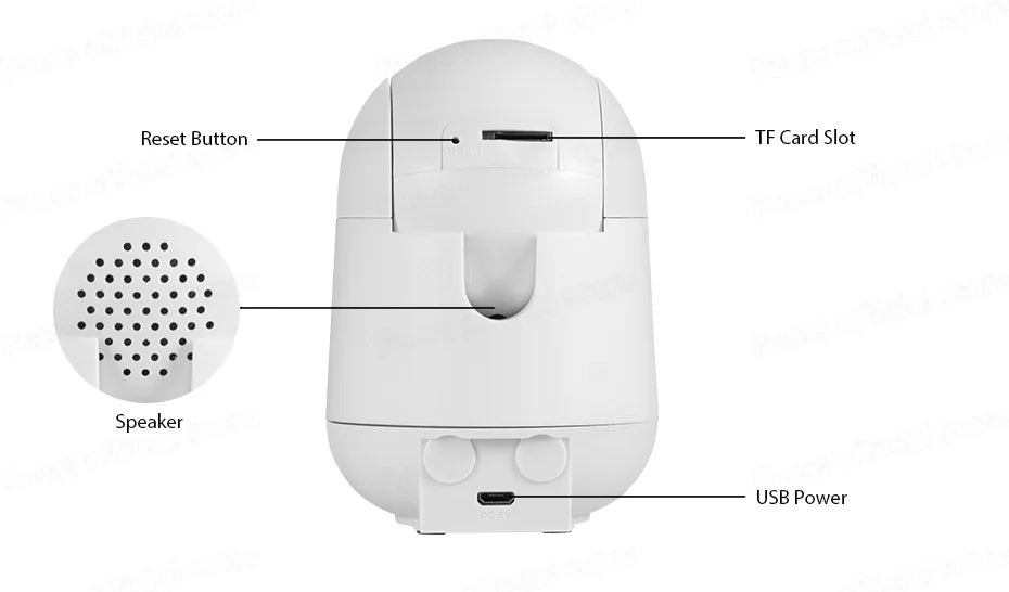 HomeFyZy UltraWatch™ - 4K 8MP IP Camera Tuya Smart Home Indoor WiFi Wireless Surveillance Camera Automatic Tracking CCTV Security Baby Monitor