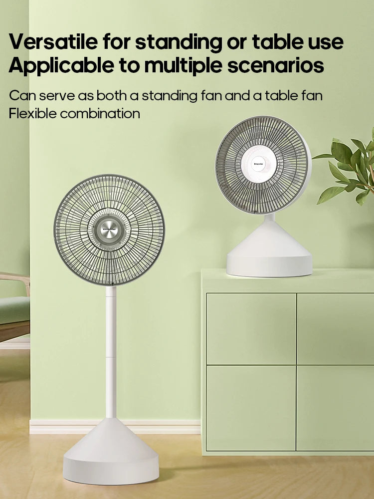 HomeFyzy BreezePro™ – 4-Speed Silent Air Circulator Fan with Remote Control