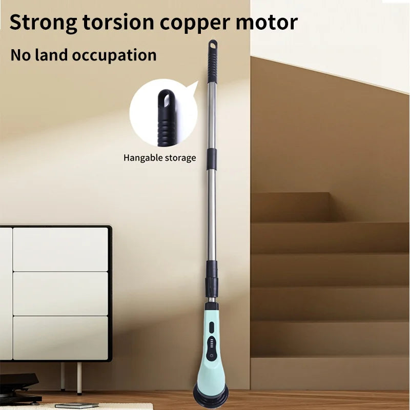 HomeFyZy Spin Brush Clean™ 9-in-1 Electric Cleaning Brush Electric Spin Cleaning Scrubber Electric Cleaning Tools