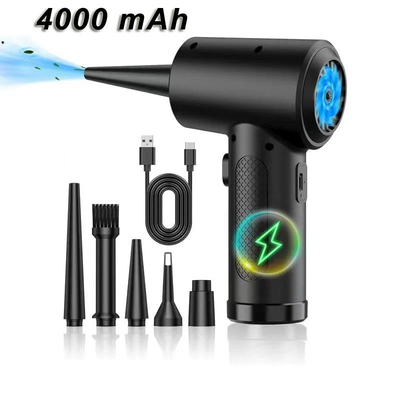 HomeFyZy DustBlow™ 51000RPM Cordless Compressed Air Blower with LED Light
