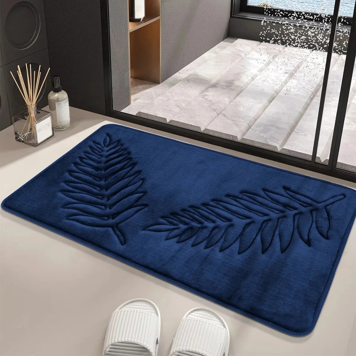 HomeFyZy SoftGrip Bath Rug™- Fashion Bath Rug Soft Non-Slip Quick Dry Bath Mat