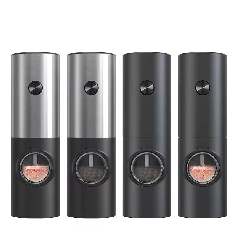 HomeFyZy SeasonPro™ - Electric Automatic Salt and Pepper Grinder Set with Led Light Grinder