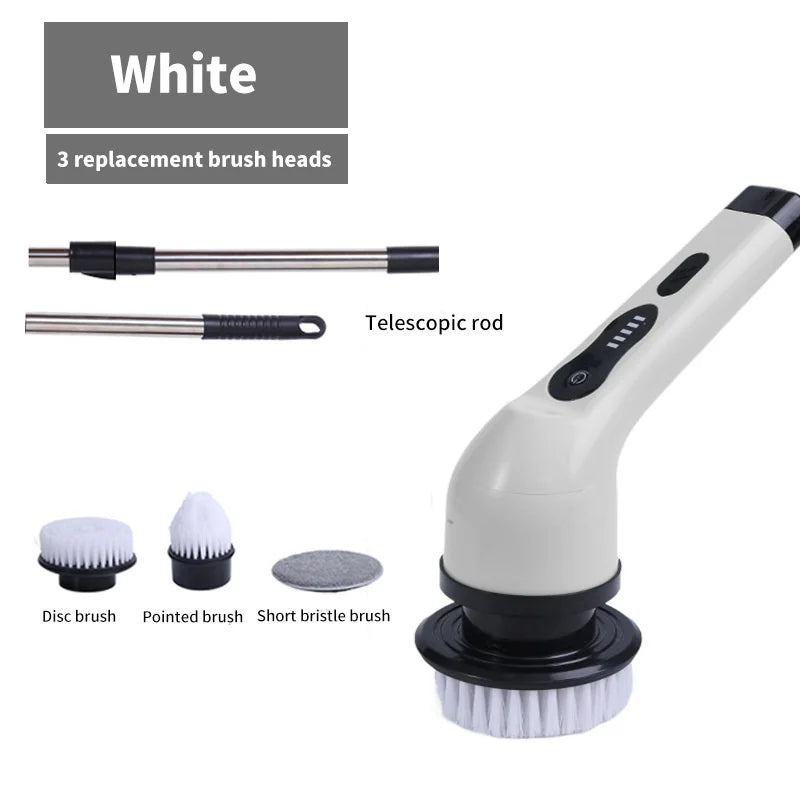 HomeFyZy Spin Brush Clean™ 9-in-1 Electric Cleaning Brush Electric Spin Cleaning Scrubber Electric Cleaning Tools