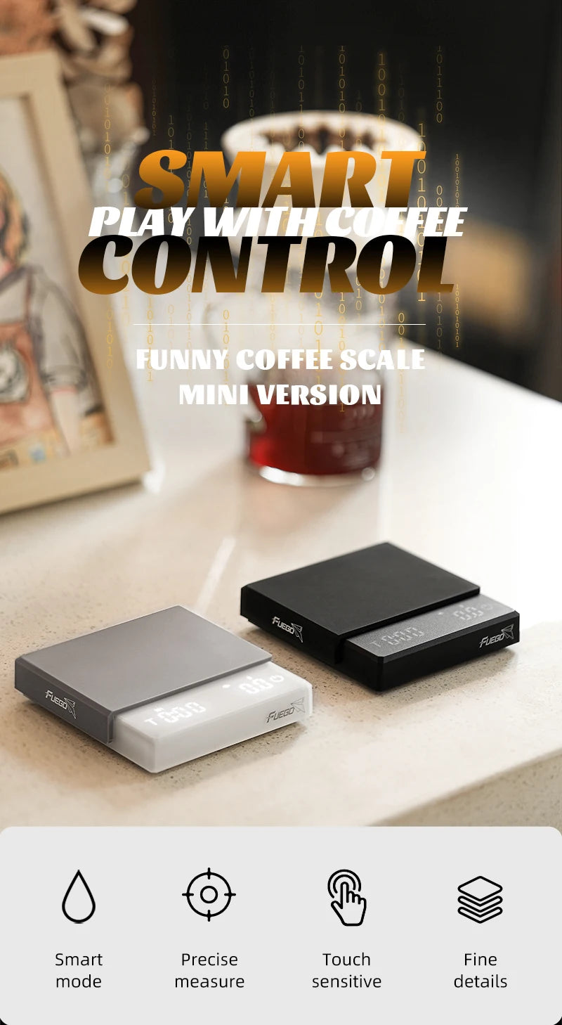 HomeFyzy BrewScale™ – Precision Coffee Scale
