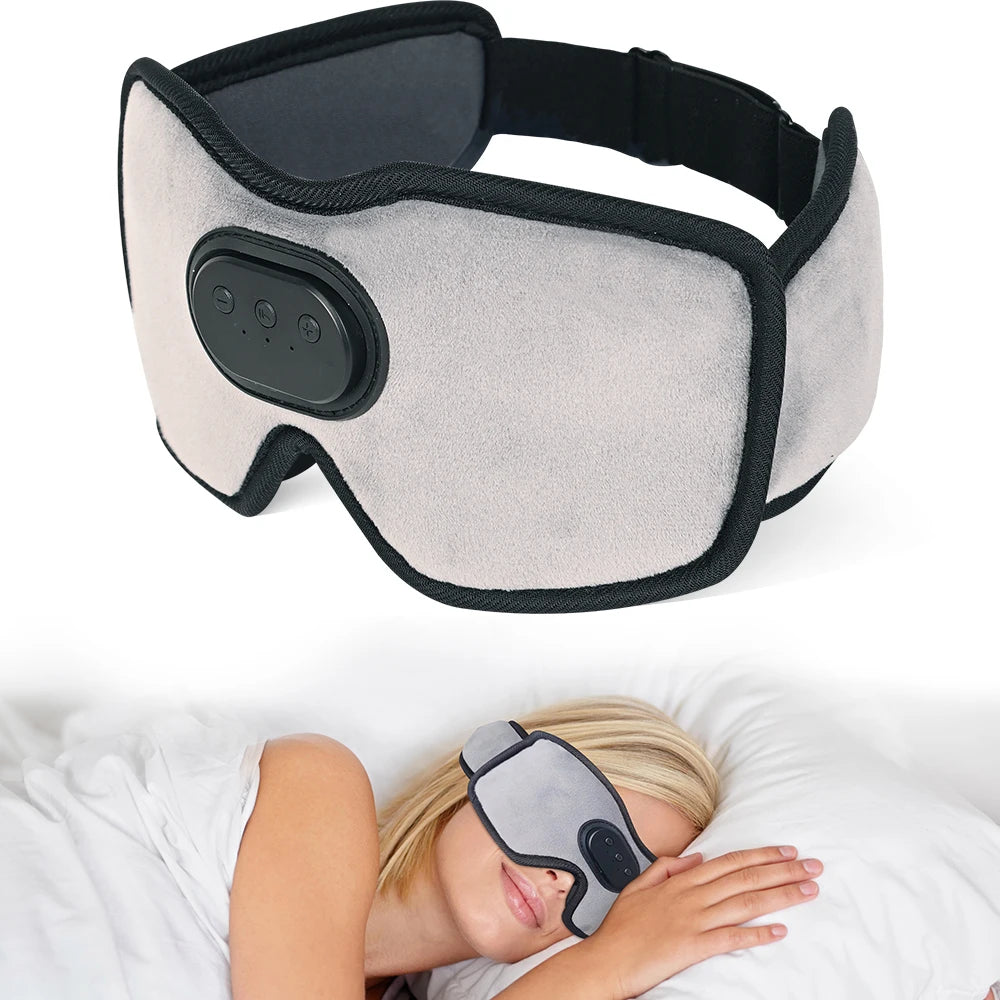 HomeFyZy DreamMask™ - Sleep Headphones Bluetooth Sleep Mask with Cooling Eye Shade