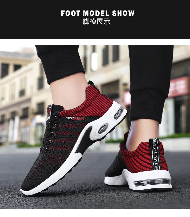 HomeFyZy AirStride Men’s Sneakers™ - Sneakers men running shoes