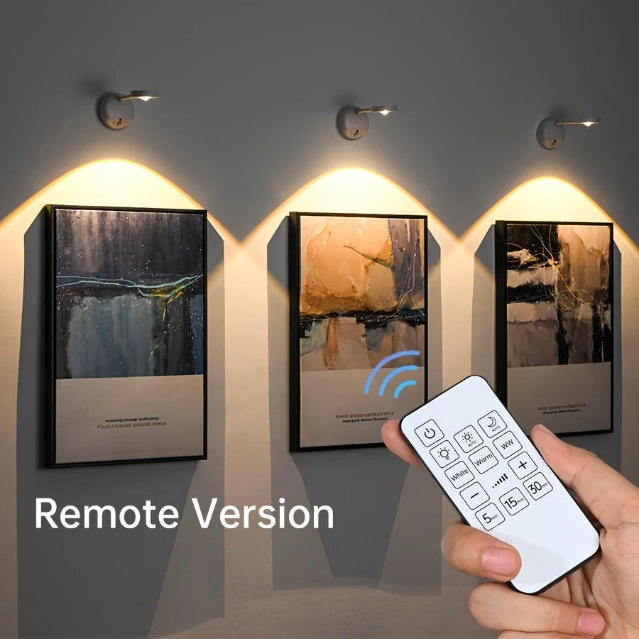 HomeFyZy MotionGlow™ - Wireless Motion Sensor Light LED USB Rechargeable Wall Lamp
