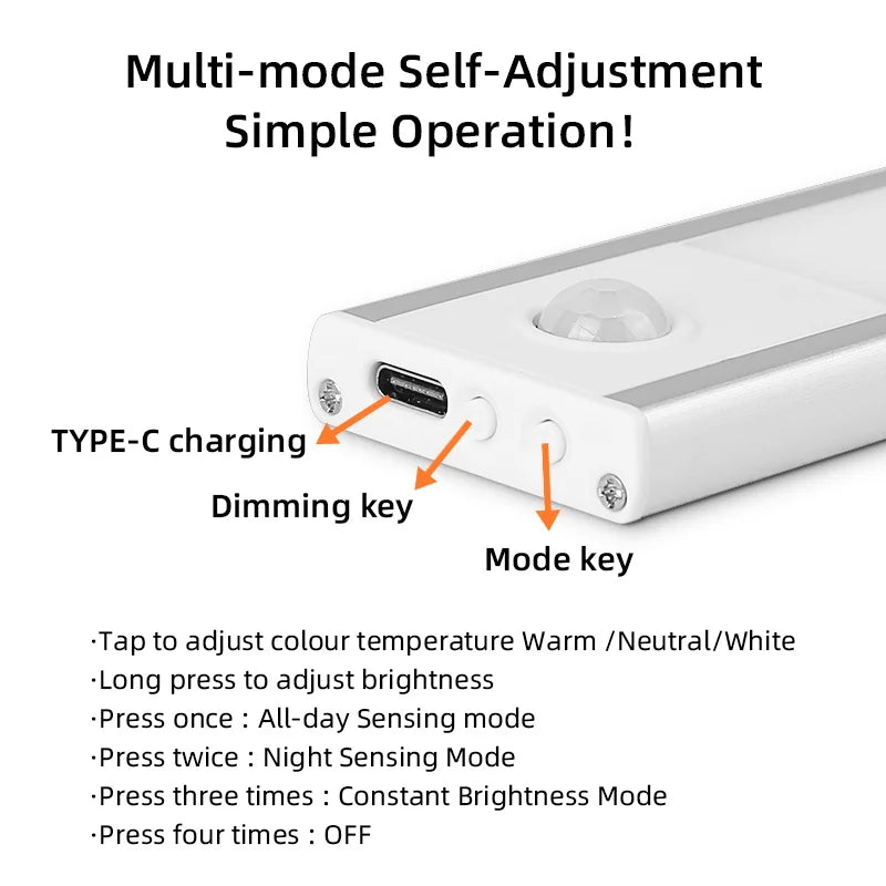 HomeFyZy MotionLite Cabinet Lamp™ - LED Motion Sensor Light