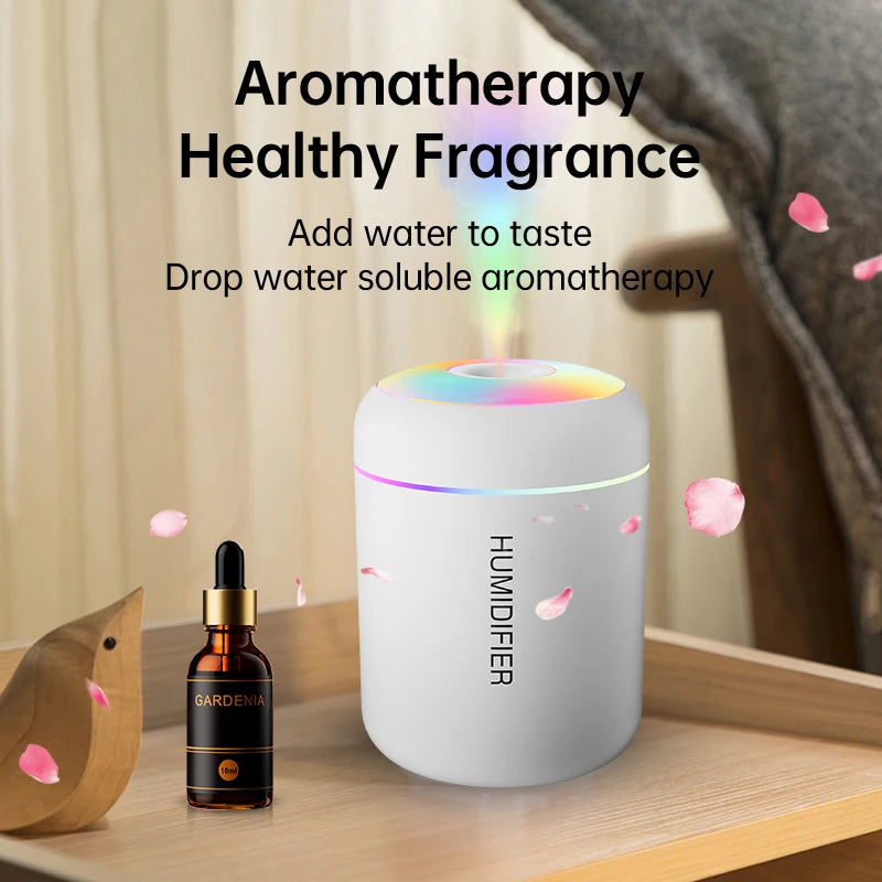 HomeFyZy MiniMist™ - 180ML Mini Air Humidifier USB Electric Aroma Diffuser Essential Oil Purifier