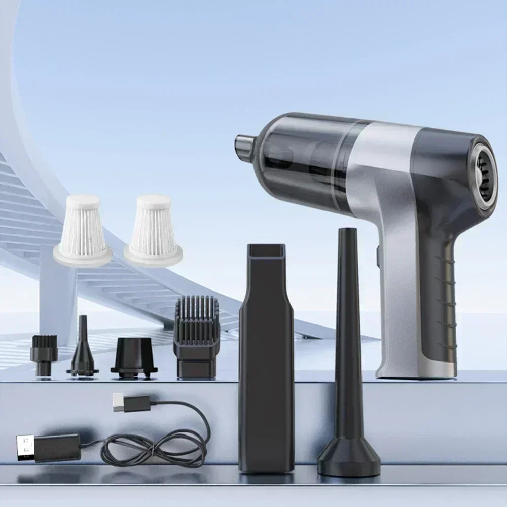 HomeFyZy CarClean™ - Vacuum Cleaner 4 in 1 Wireless Vacuum Cleaner Handheld Vacuum Pump