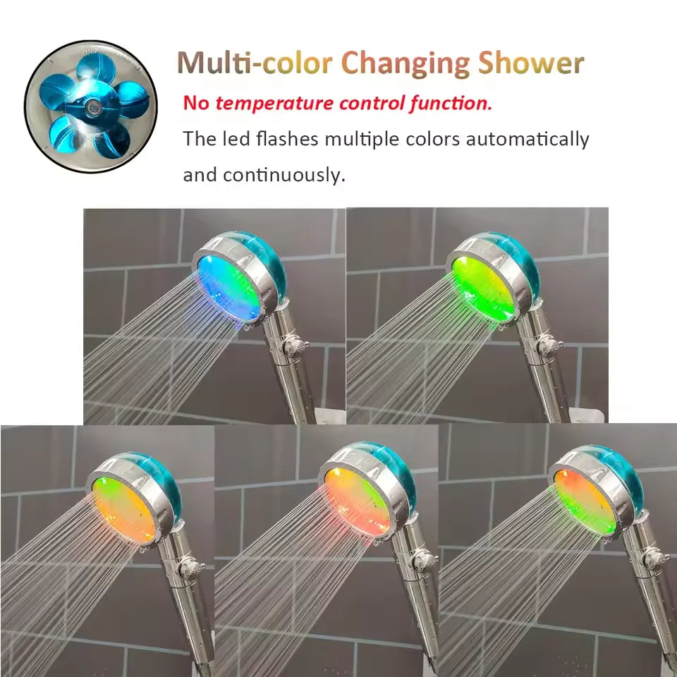 HomeFyZy TempGlow Shower Head™ - LED Digital Temperature Display Shower Head Temperature Control