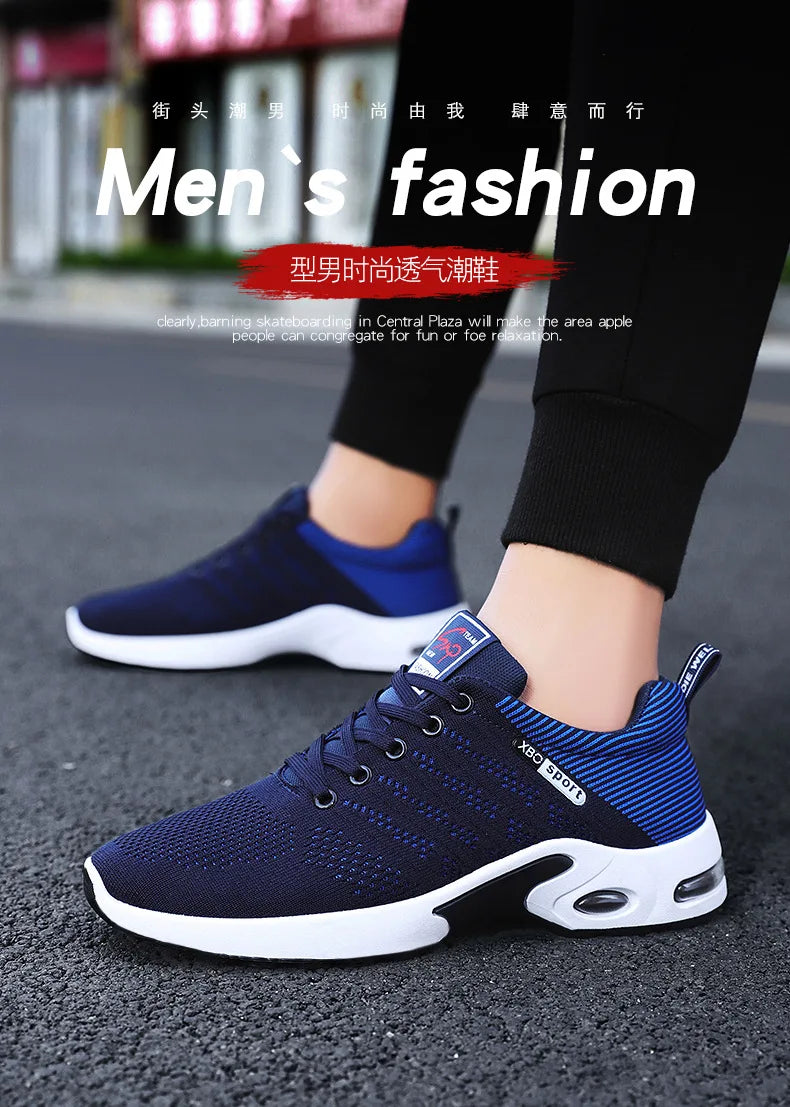HomeFyZy AirStride Men’s Sneakers™ - Sneakers men running shoes