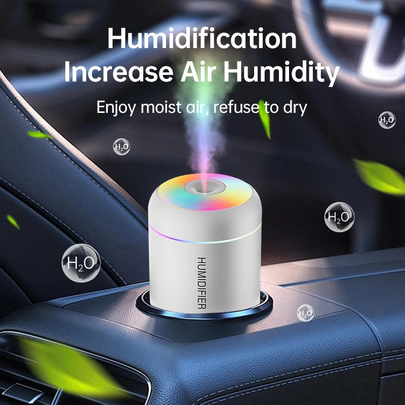 HomeFyZy MiniMist™ - 180ML Mini Air Humidifier USB Electric Aroma Diffuser Essential Oil Purifier