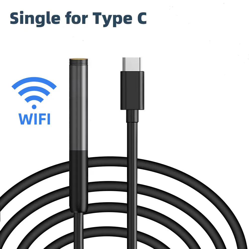 HomeFyZy Dual-Lens Endoscope Camera™ - 2MP Single/Dual Lens Endoscope Camera Mini Inspection Camera