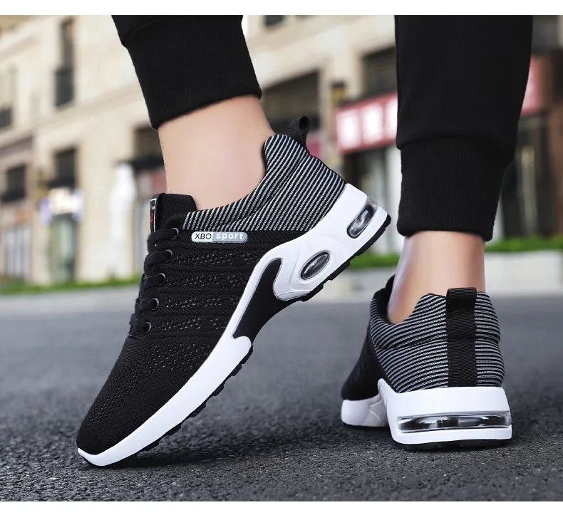 HomeFyZy AirStride Men’s Sneakers™ - Sneakers men running shoes