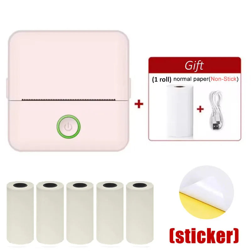 HomeFyZy Pocket Thermal Label Printer™ - Mini portable HD printer sticker label printer