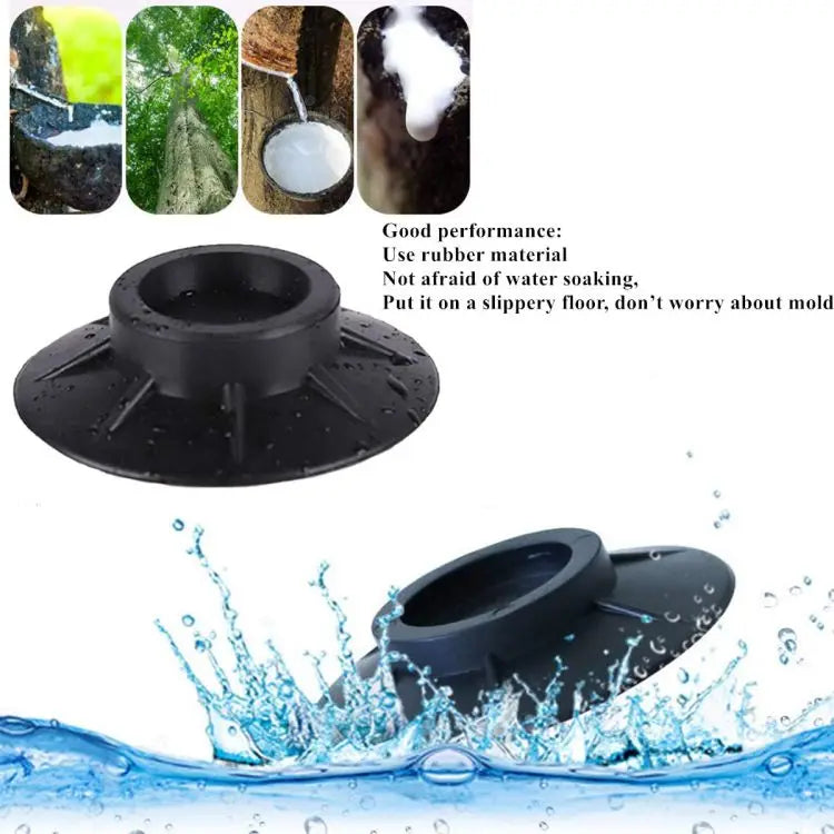 HomeFyZy Anti-Vibration Washer Pads™ - 4Pcs Silent Skid Raiser Mat For Washing Machine Support Dampers
