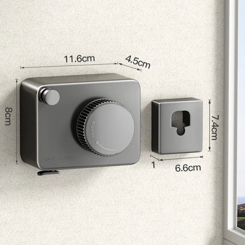 HomeFyZy FlexDry Retractable Line™ - Retractable Clothesline Stainless Seel, Space-Saving