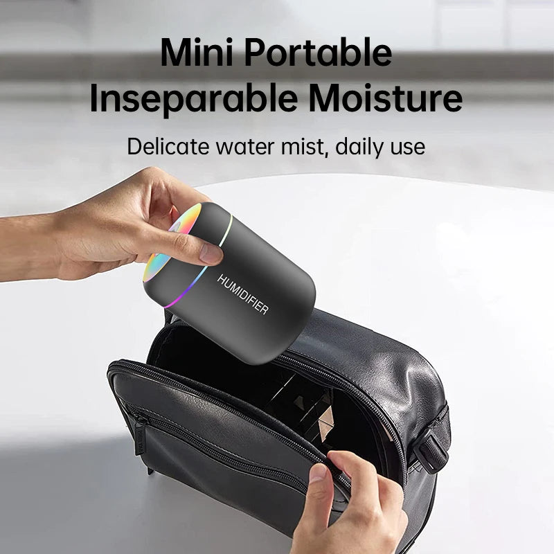 HomeFyZy MiniMist™ - 180ML Mini Air Humidifier USB Electric Aroma Diffuser Essential Oil Purifier