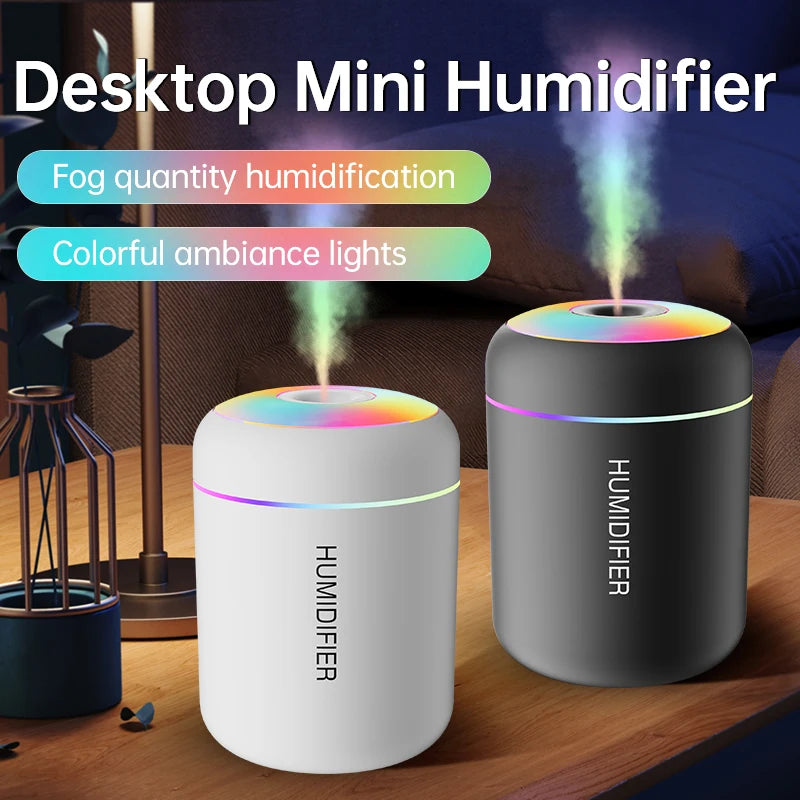 HomeFyZy MiniMist™ - 180ML Mini Air Humidifier USB Electric Aroma Diffuser Essential Oil Purifier