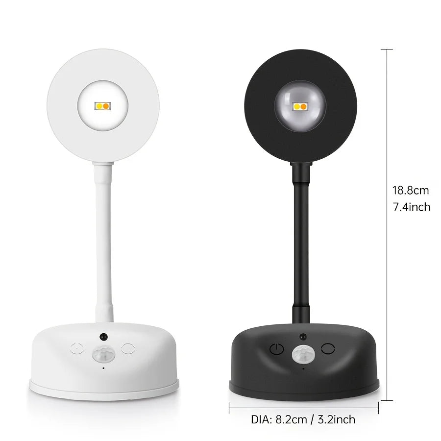 HomeFyZy MotionGlow™ - Wireless Motion Sensor Light LED USB Rechargeable Wall Lamp
