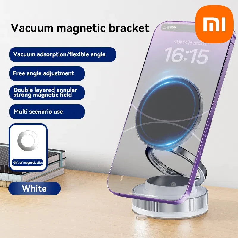 XIAOMI Car Magnetic Vacuum Adsorption Bracket - 360 Rotating Double Side Suction Cup Mobile Phone Holder