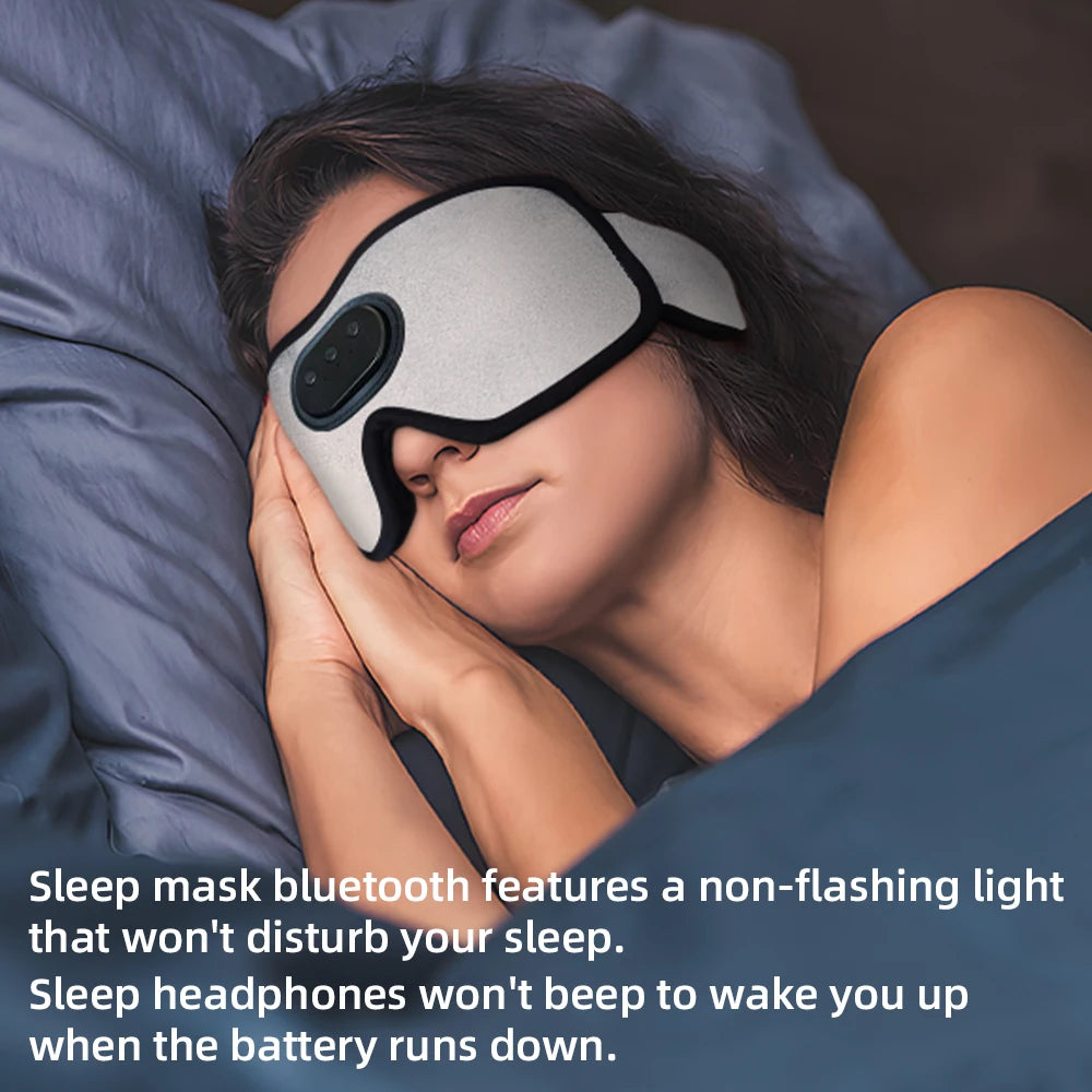 HomeFyZy DreamMask™ - Sleep Headphones Bluetooth Sleep Mask with Cooling Eye Shade