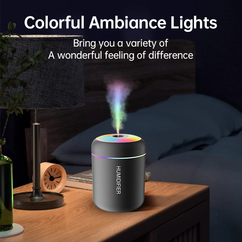 HomeFyZy MiniMist™ - 180ML Mini Air Humidifier USB Electric Aroma Diffuser Essential Oil Purifier