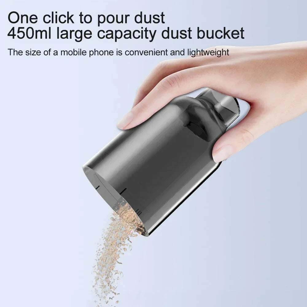 HomeFyZy CarClean™ - Vacuum Cleaner 4 in 1 Wireless Vacuum Cleaner Handheld Vacuum Pump