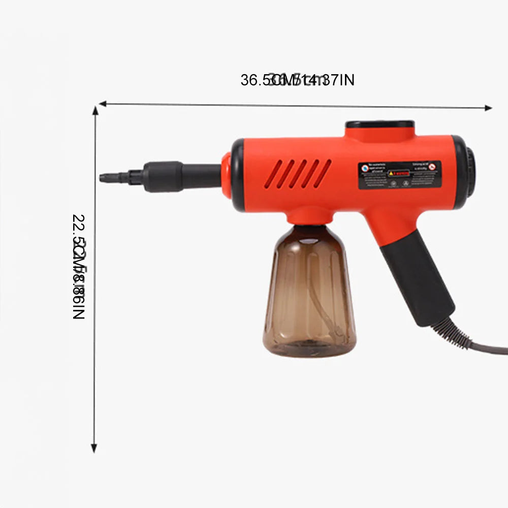 SteamPure Pro™ compact handheld garment steamer and home steam cleaning device for clothes care and surface sanitization.