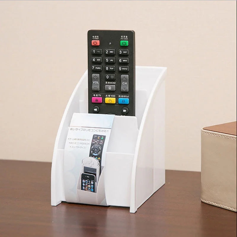 HomeFyZy RemoteStand™ – Remote Control & Phone Organizer Box
